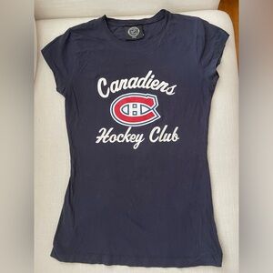 NHL Canadiens T-Shirt Navy Blue